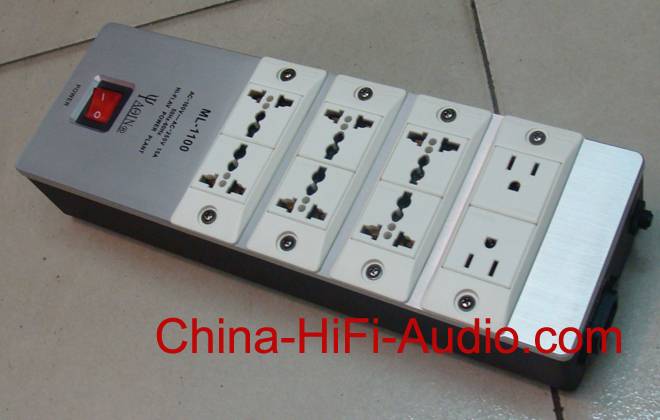 YAQIN ML-1100 AUDIOPHILE POWER FILTER PLANT sockets new YAQIN ML-1100 AUDIOPHILE POWER FILTER PLANT sockets new